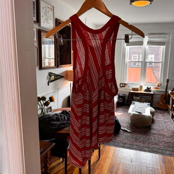 Free People Thursday Linen Tank top - Picture 2 of 3